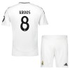 Maglia ufficiale Real Madrid Kroos 8 Casa 2024-25 per Bambino